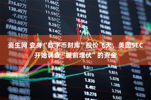 资生网 变身“数字币财库”股价飞天，美国SEC开始调查“提前埋伏”的资金