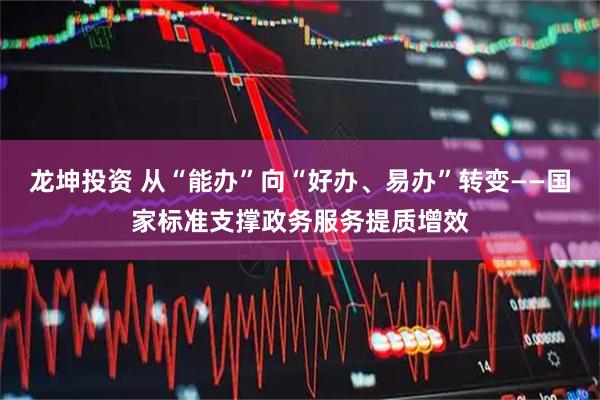 龙坤投资 从“能办”向“好办、易办”转变——国家标准支撑政务服务提质增效